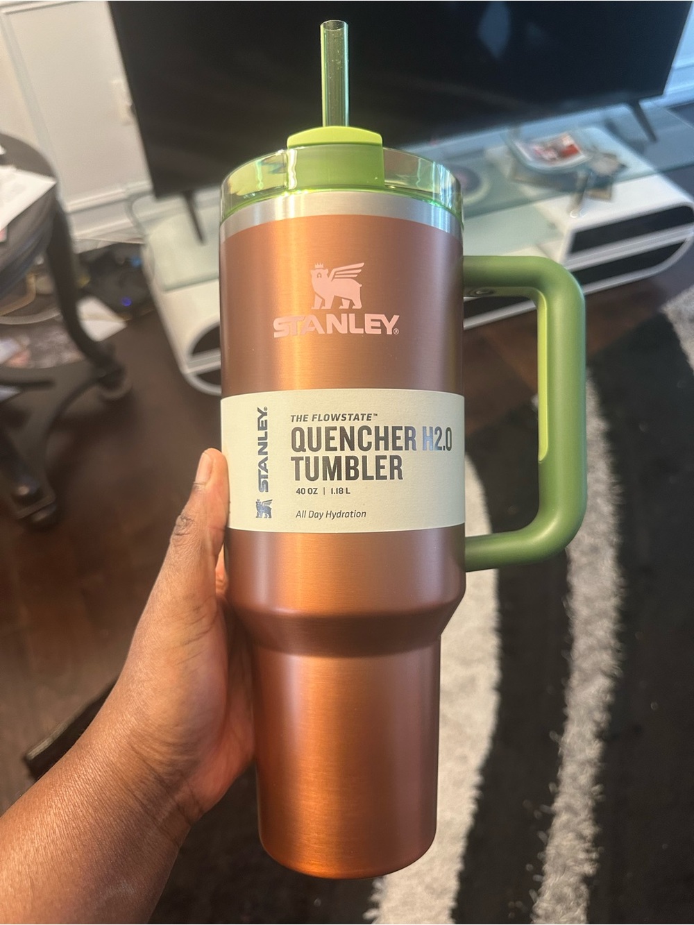Authentic Stanley x Lainey Wilson Watermelon Moonshine 40oz Quencher